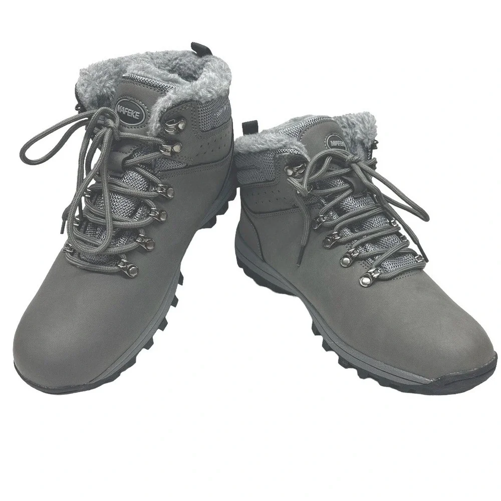 Mafeke Boots‎ Mens US Size 8.5  Snow Winter Ankle Boots Waterproof